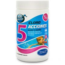 Chlore 5 actions pastilles 1kg Tamar
