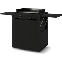 carro para plancha negro/acero - CHMAF60N - forge adour -