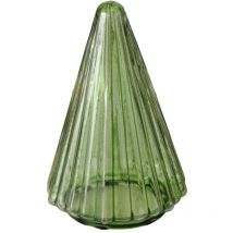 Choinka tovla, figurine en verre transparent, 9,5 cm