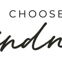 Roommates - Sticker Mural Citation 'Choose Kindness' Optez pour la gentillesse - Noir