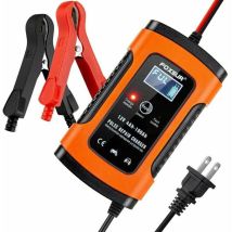 Choyclit 12 V 5000 Ma, Vollautomatisches Batterieladegerät/-wartungsgerät Für Autos, Motorräder, Geländefahrzeuge, Wohnmobile, Motorsport, Boote Und 