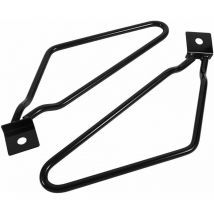 2 × Support de sacoches de Moto, Supports pour sacoches de Moto 1set Moto sacoches de Montage de Moto Noir - Choyclit