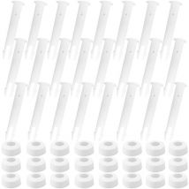 24 pcs Goupilles De Piscine,goupilles goupilles de Rechange,Joints de Piscine en Plastique,Goupilles en Plastique,Joints de Piscine,Broche pour Cadre