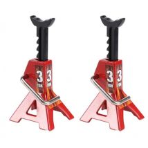 Autres pièce de rechange pour voiture,2Pcs 1/10 rc Cars MéTal CHANDELles RéParation D'Outils 2Pcs / Set rc Crawler Escalade Outils de RéParation de