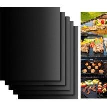 Bbq Grill Mat Lot de 5 tapis de cuisson antiadhésifs - Choyclit