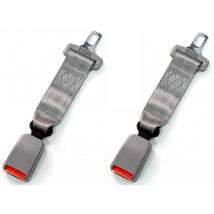 Choyclit - Ceintures de sécurité Lot de 2 rallonges de ceinture de sécurité de voiture universelles Sangle d'extension de ceinture de sécurité