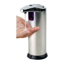 CHOYCLIT Distributeur de Savon Automatique Applique le savon sans contact Pratique et économique Design élégant Pour savon, gel ou alcool désinfectant