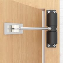 Choyclit - Ferme Porte Automatique, Fermeture Ressort De Porte, Réglable En Alliage De Zinc Fermeture Automatique Pour Le Salon Ou Le Commerce