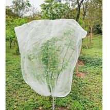 Filet anti-oiseaux et anti-insectes,Filet Arbre Fruitier 1.8m x 1.8m, Filet Anti-Insectes pour Plantes, Filet Anti Insectes Maille Fine avec Cordon