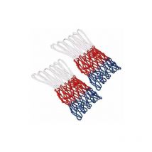 Filet de basket professionnel 2 pièces, filet de remplacement de basket ball, filet pour panier de basket, panier de basket, 3 couleurs, filet pour