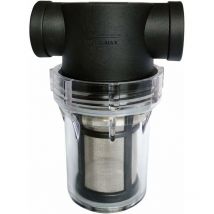 Filtre de pompe à eau 3/4' avec tamis en acier inoxydable 100 mailles, filtre en ligne, filtre pour arrosage du jardin - Choyclit