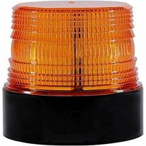 Choyclit - Gyrophare led orange 12V sans fil lumière stroboscopique feux clignotant magnetique d'urgence signalement lumières pour auto véhicule