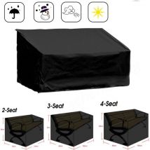 Choyclit - Housse pour banc de jardin, Housse pour banc de jardin 2 places et extérieur, Housse de protection pour mobilier de jardin, Oxford 210D,