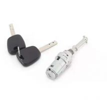 CHOYCLIT KIT Serrure + Barillet pour Porte Avant Gauche Citroen C2 C3 C3 PLURIEL + 2 clés