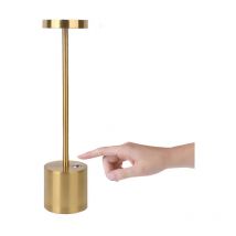Choyclit - Lampe de table led sans fil rechargeable, 1800mAh lumiere modernes à batterie, 3 températures de couleur, pour chevet, camping, interieur,