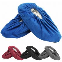Lot de 10 paires de surchaussures lavables antidérapantes Bleu - Choyclit