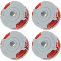Choyclit - Lot de 4 Bobine Fil Coupe Bordure pour Flymo FLY021 Bobine de Fil Debroussailleuse Bobine de Rechange pour flymo Coupe Bordure 36ft/1,5 mm