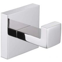 Patère de salle de bain Serviette De Bain Crochet En Acier Inoxydable Carré Vêtements Serviette Manteau Robe Crochet Armoire Placard Porte - Choyclit