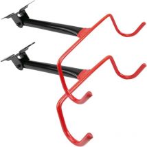 Choyclit - Soporte de pared con gancho plegable para colgar bicicleta 2-pack