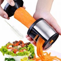 Spiraliseur de Légumes Coupe légume Spaghettis de Légumes Spiralizer Découpe-légumes pour Vos Fruits et légumes Spirales, Juliennes, Spaghettis,