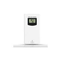 Station météo,Accessoires de station météo capteur sans fil sonde moniteur de température capteur de remplacement extérieur blanc neutre 53.49.6cm 1
