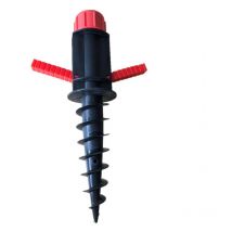 Choyclit - Support de Parasol,Pied Parasol à Visser dans Le Sol, pour Plage Sable ou Terre Pieds de Parasols,Crochets de Parasol,Pied Parasol Sable