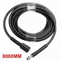 Choyclit - Tuyau de pulvérisation de nettoyage sous pression de 8M gris, convient aux modèles Karcher K2, K3, K4, K5.