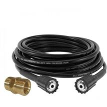 Choyclit - Tuyau De Rallonge De Rechange Pour Nettoyeur Haute Pression, 50Ft 5800Psi Avec Adaptateur Haute Puissance,Tuyau En Caoutchouc pvc