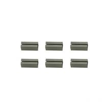 Lot De 6 Fourreaux Acier Zingué, L.2 x L.0.7 - Chrisligne