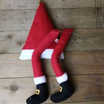 Snow White - Christmas Tree Santa Legs And Hat