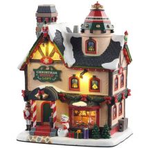 Scene Christmas Supplies Store - Magasin de fournitures de Noël Scene pour le village de Noël - Lemax