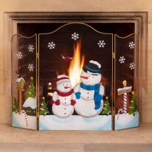 Snowman Fireguard (H61cm)
