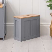 Lustleigh Grey Bathroom Tidy Box