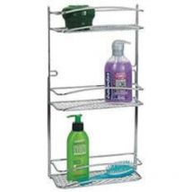 Chrome Bathroom Shelf Star Rett. 3P 25X10 H.47 Artex