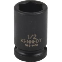 9/16' a/f Impact Socket 3/8' Square Drive - Kennedy