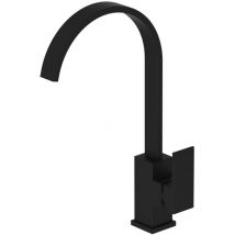 Lookshop - Black brass sink mixer tap - Sirius