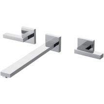 Chrome-plated recessed basin mixer tap - Santa Maria