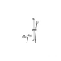 Buyaparcel - Chrome Round Cool Touch Thermostatic Bar