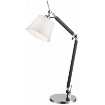 Franklite - Chrome table lamp 1 bulb