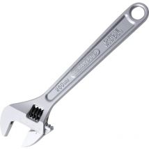 Adjustable Spanner, Chrome Vanadium Steel, 10in./250mm Length, 30mm Jaw c - Yamoto