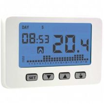 Thermostat mural Chronos Key 230 – Alimentation électrique, Largeur – Vemer