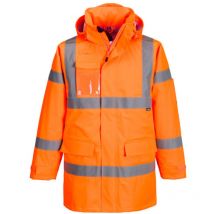 Sekureco - Chubasquero de alta visibilidad Extreme Alta Visibilidad Extreme Rain (3 capas) S599 xxl Naranja