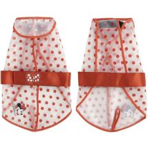 Chubasquero para perro Minnie Mouse rojo xs