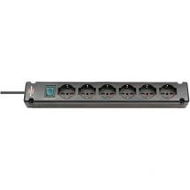Ciabatta Multipresa 3 metri Brennenstuhl Bremounta, Ciabatta Elettrica con Interruttore e 6 Prese it, Cavo 3 Metri H05VV-F 3G1,5, Multipresa da