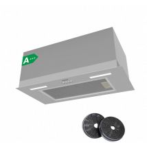 A+++ 650 m³/h Unterbauhaube Einbau Integrierte Dunstabzugshaube 60 cm Umluft Abluft LED-Beleuchtung CD6926AS - Ciarra