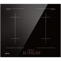 Plaque à Induction 4 Foyers 7200W avec 2 Flexizones Boosters Minuteur Sécurité enfant L59cm - CD4BFFBIH - Ciarra