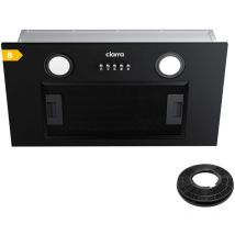 Ciarra - Groupe Filtrant Noir 52cm 300m3/h Hotte Aspirante Encastrable 913ABK52