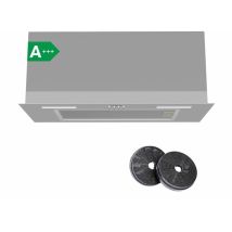 Cappa Aspirante Filtrante 60cm 650m³/h A+++ Con Filtro A Carbone Cappa Incasso Inox Cd6926as - Ciarra