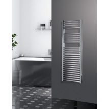 Cicsa - Radiador de agua secatoallas modelo zt Cromado 1200x450 (400 entre ejes) No es eléctrico