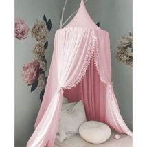 Ciel de lit enfant, décoration de chambre d'enfant en forme de dôme, en coton, moustiquaire, Princesse Jeux pour enfants tentes, Decoration de Salle